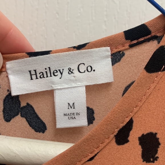 Orange Leopard print Dress - Picture 5 of 6